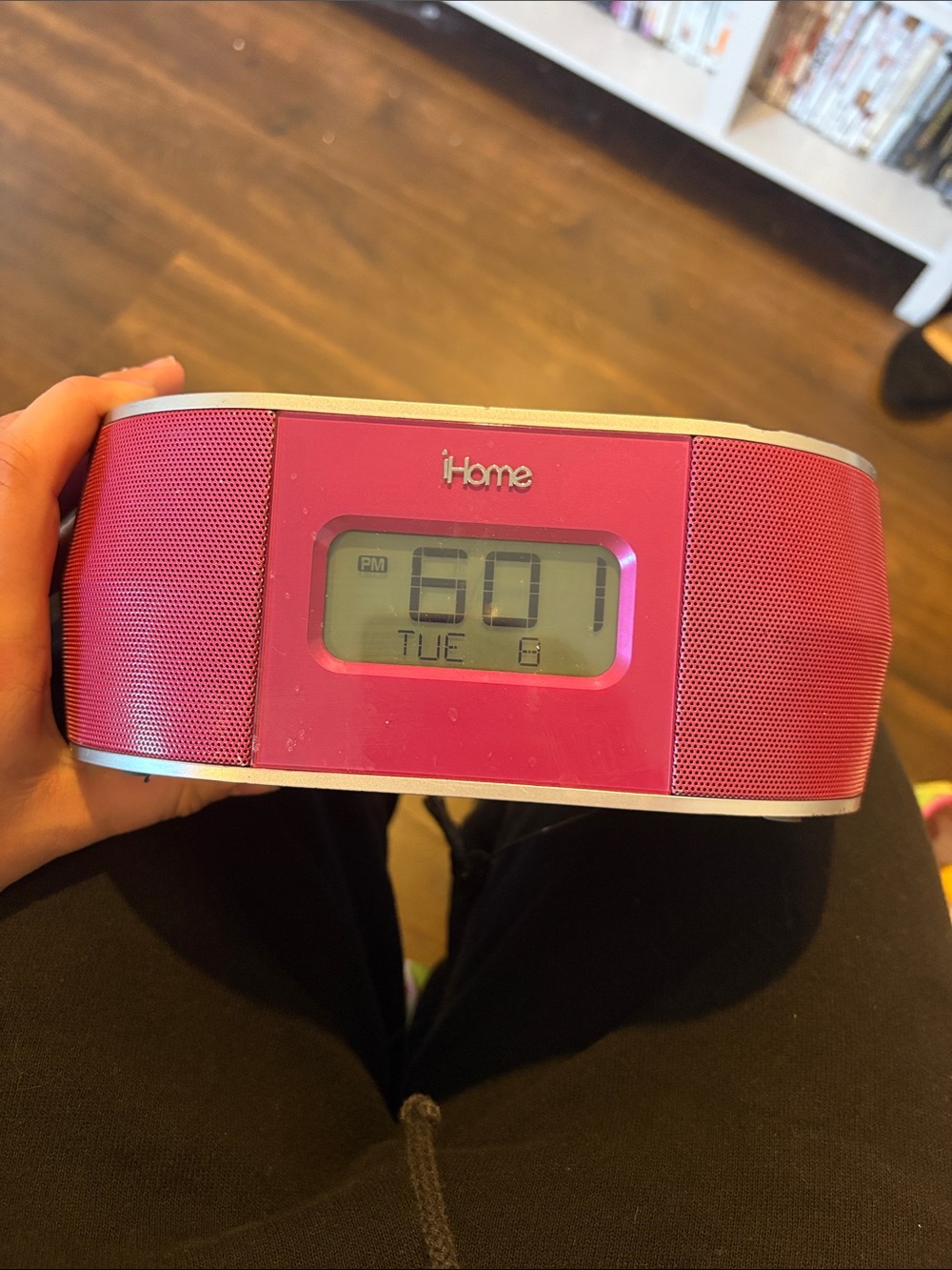 Pink iHome Alarm Clock/Docking Station 2000s
